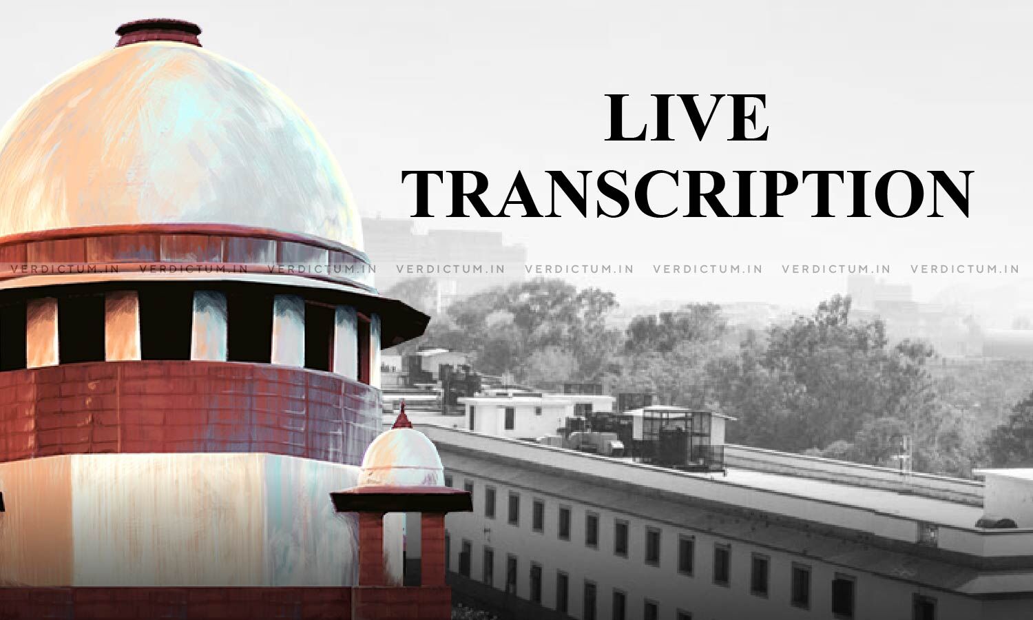 Read First Transcript Published By Supreme Court Of Arguments Before   1472092 Live Transcription 