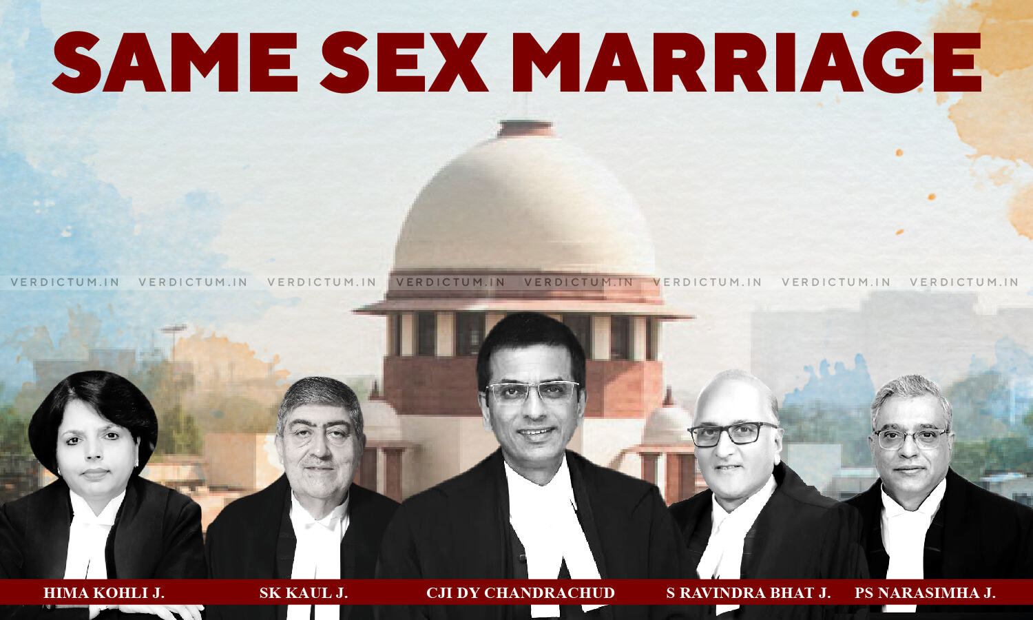 Supreme Court Refuses Recognition Of Same Sex Marriage Cji In Minority Opinion Embraces Queer